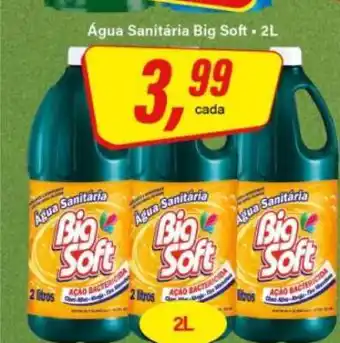Rede Supermarket Água Sanitária Big Soft oferta