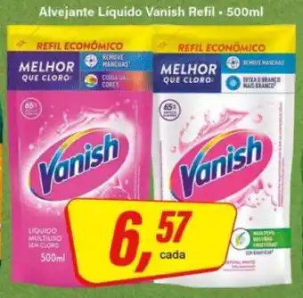 Rede Supermarket Alvejante Líquido Vanish Refil - 500ml oferta