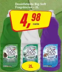 Rede Supermarket Desinfetante Big Soft Fragrâncias oferta