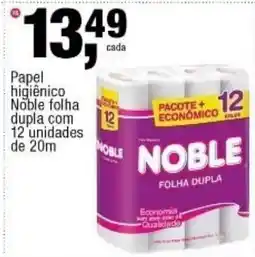 Frangolândia Papel higiênico nôble folha dupla oferta