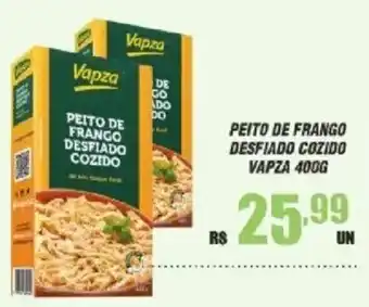Peito de frango desfiado cozido