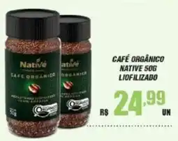 Violeta Supermercados Café orgânico native liofilizado oferta