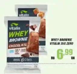 Violeta Supermercados Whey brownie vitalin 35g zero oferta