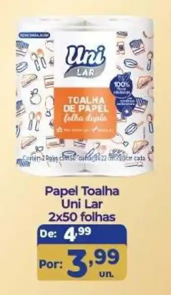 Papel Toalha Uni Lar