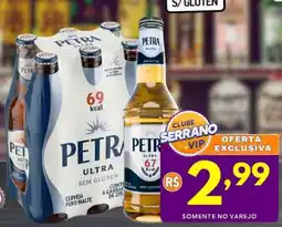 Serrano Supermercado Petra ultra sem gluten oferta