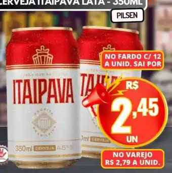 Cerveja itaipava lata