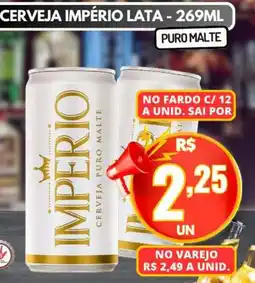 Serrano Supermercado Cerveja imperio puro malte oferta