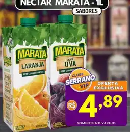 Serrano Supermercado Nectar marata - 1l sabores oferta