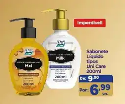 Shibata Supermercados Sabonete Líquido tipos Uni Care oferta