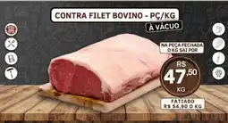 Serrano Supermercado contra filet bovino - pç/kg oferta