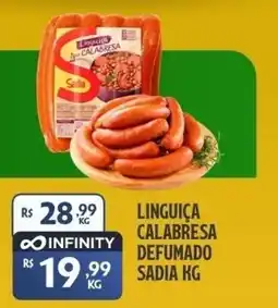 Preço & Cia Linguiça calabresa defumado oferta