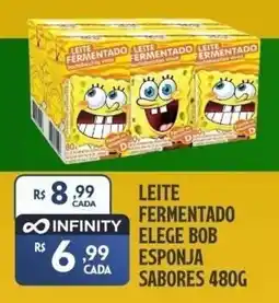 Preço & Cia Leite fermentado elege bob esponja sabores oferta