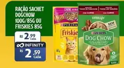 Preço & Cia Ração sachet dogchow ou friskies oferta