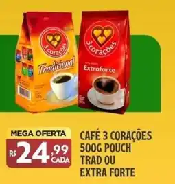 Preço & Cia Café 3 corações oferta