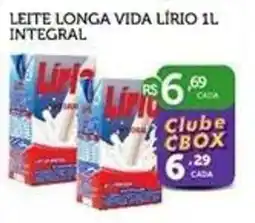 CenterBox Leite longa vida lírio integral oferta