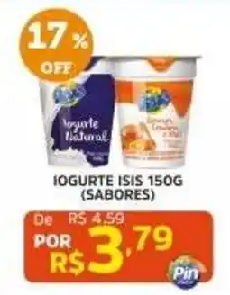 Pinheiro Supermercado Iogurte isis 150g (sabores) oferta