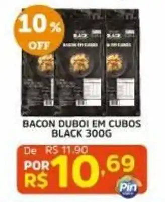 Bacon duboi em cubos black
