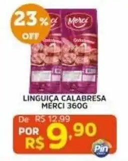 Pinheiro Supermercado linguica calabresa merci oferta