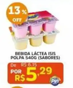 Pinheiro Supermercado Bebida Láctea Isis oferta