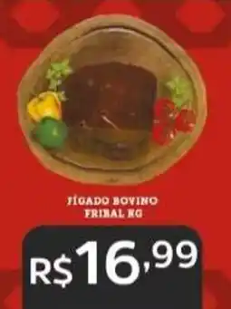 Pinheiro Supermercado Fígado bovino fribal kg oferta