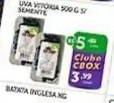 CenterBox Uva vitória semente oferta