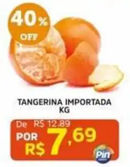 Pinheiro Supermercado Tangerina importada oferta