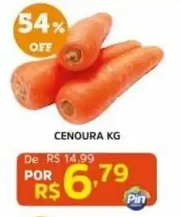 Pinheiro Supermercado cenoura kg oferta
