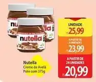 Atacadão Nutella - creme de avela pote com oferta