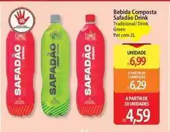 Atacadão Bebida composta safadao drink oferta