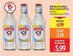 Atacadão Smirnoff - bebida alcoólica mista ice oferta