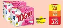 Atacadão Tixan - lava roupas em po oferta