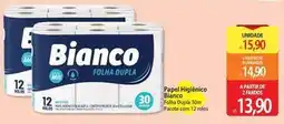 Atacadão Bianco - papel higiénico oferta
