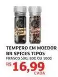 Assaí Atacadista Br - tempero em moedor br spices tipos oferta