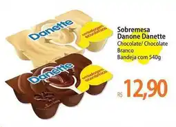 Atacadão Danone - sobremesa chocolate/ chocolate branco oferta