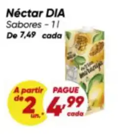 Dia Néctar DIA Sabores oferta