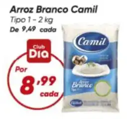 Dia Arroz branco camil oferta
