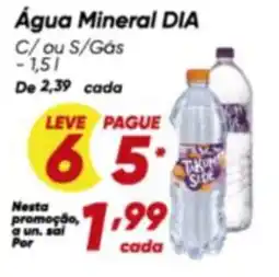 Dia Água Mineral DIA oferta