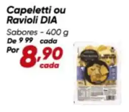 Dia Capeletti ou Ravioli DIA oferta