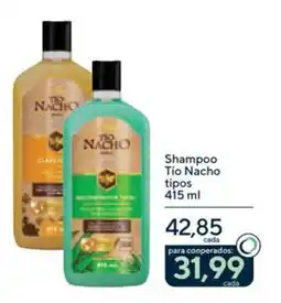 Drogaria Coop Shampoo tio nacho tipos oferta