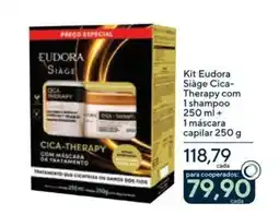Drogaria Coop Kit Eudora Siage Cica-Therapy oferta