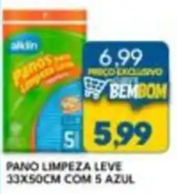 Rancho Bom Supermercados Pano limpeza leve oferta