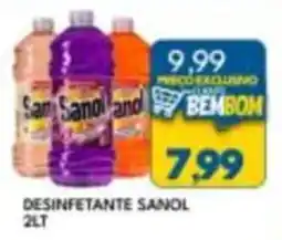 Rancho Bom Supermercados Desinfetante sanol oferta