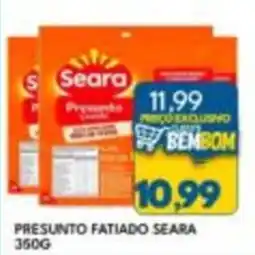 Rancho Bom Supermercados Presunto fatiado seara oferta
