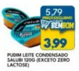 Rancho Bom Supermercados Pudim leite condensado salubi oferta