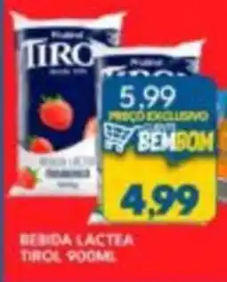 Rancho Bom Supermercados Bebida lactea tirol oferta