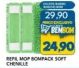 Rancho Bom Supermercados refil mop bompack soft chenille oferta