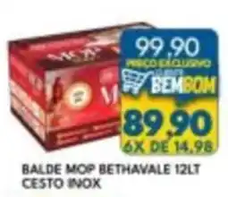 Rancho Bom Supermercados balde mop bethavale 12lt oferta