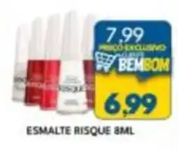 Rancho Bom Supermercados esmalte risque oferta