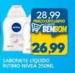 Rancho Bom Supermercados Sabonete líquido íntimo nivea oferta