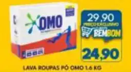 Rancho Bom Supermercados Lava roupas pó omo oferta